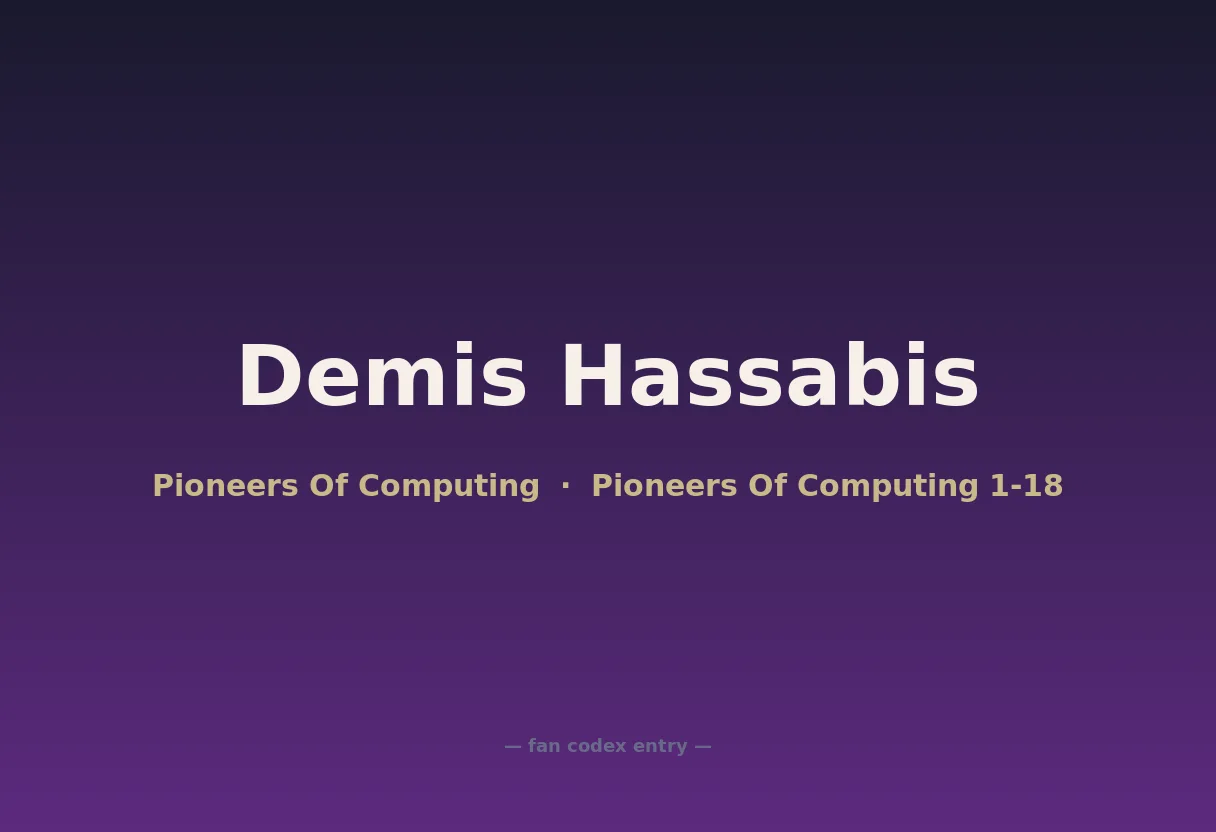 Demis Hassabis