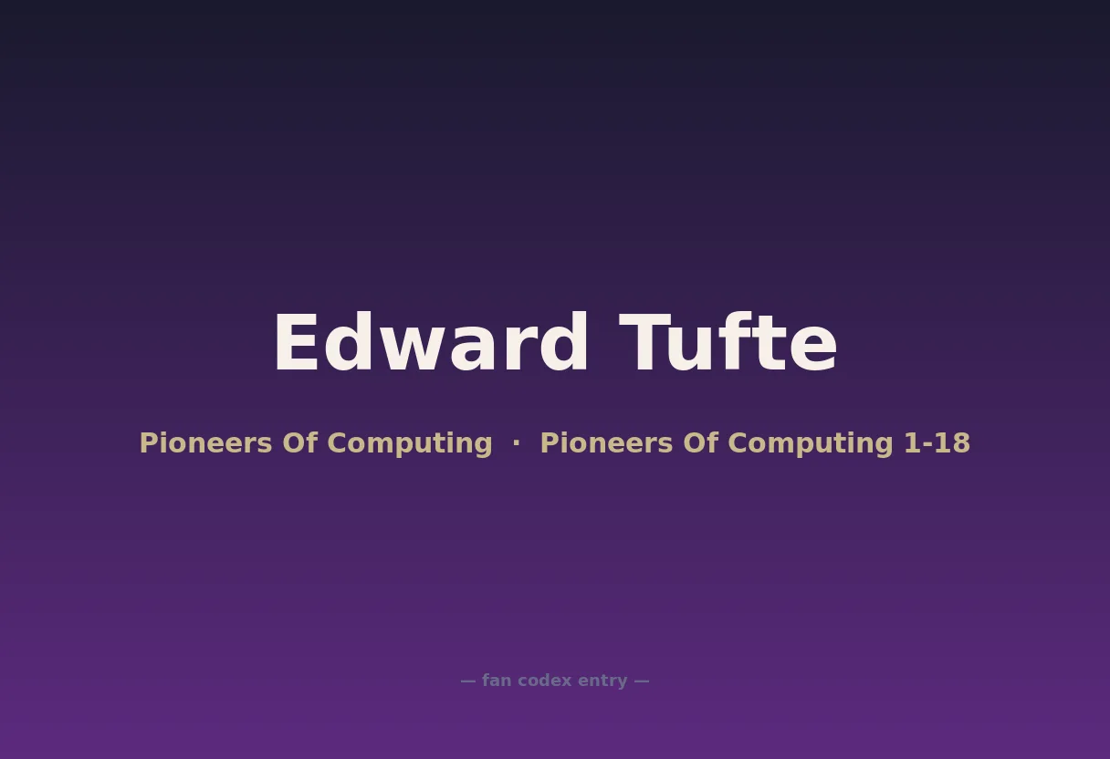 Edward Tufte