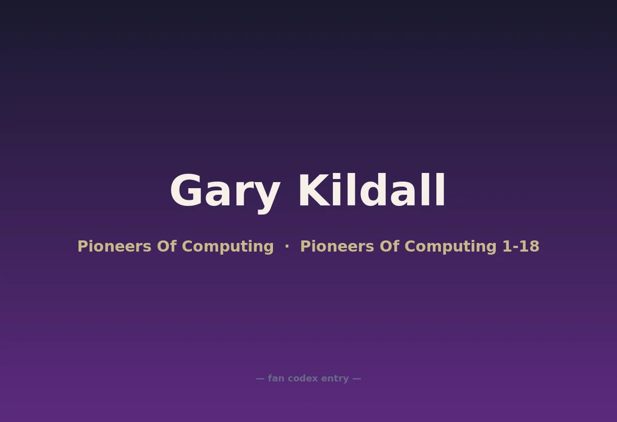 Gary Kildall