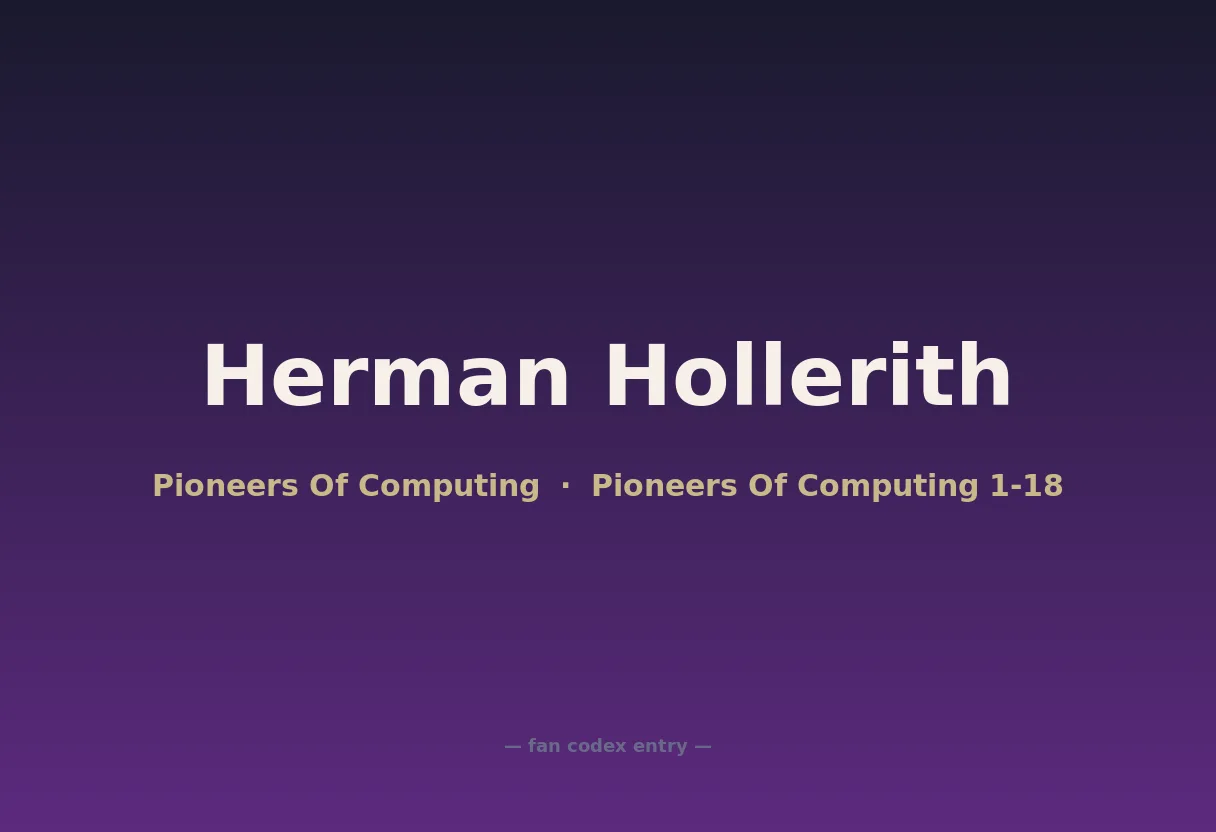 Herman Hollerith