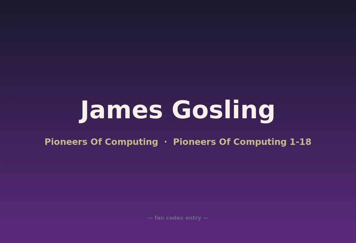 James Gosling