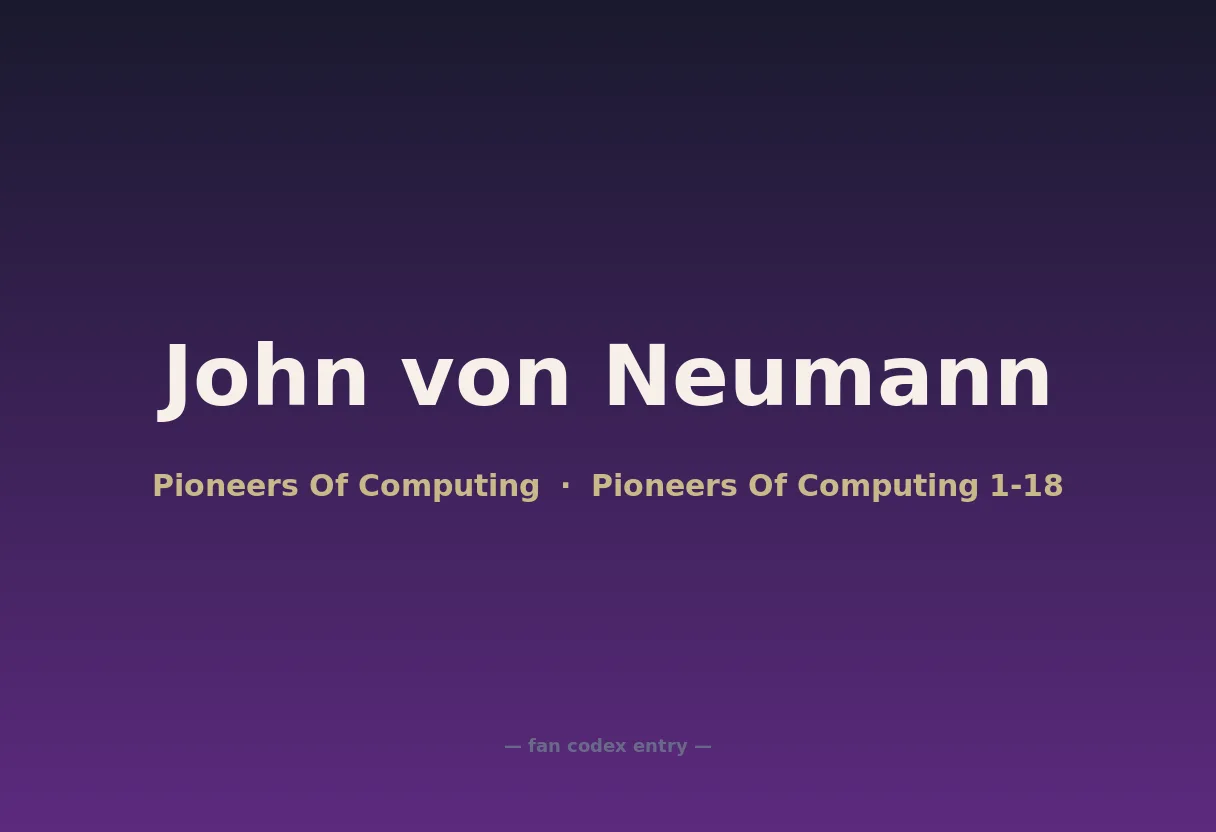 John von Neumann